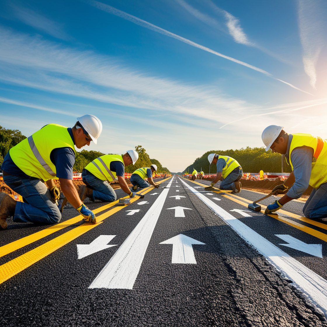 گلسبید خط‌کشی جاده‌ها